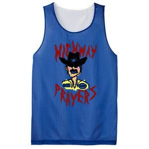 Highway Prayers Race Car Driver Mesh Reversible Basketball Jersey Tank