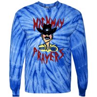 Highway Prayers Race Car Driver Tie-Dye Long Sleeve Shirt