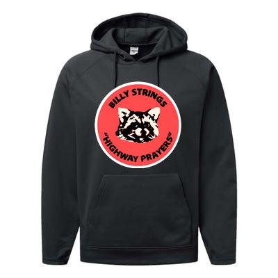 Highway Prayers Raccoon Performance Fleece Hoodie