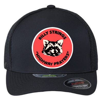 Highway Prayers Raccoon Flexfit Unipanel Trucker Cap