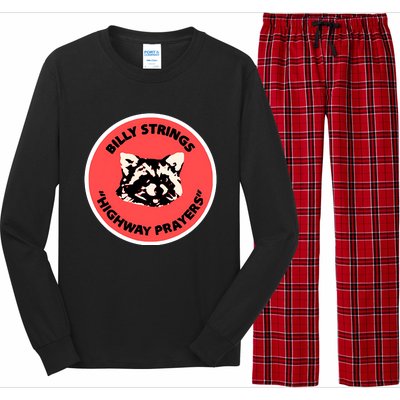 Highway Prayers Raccoon Long Sleeve Pajama Set