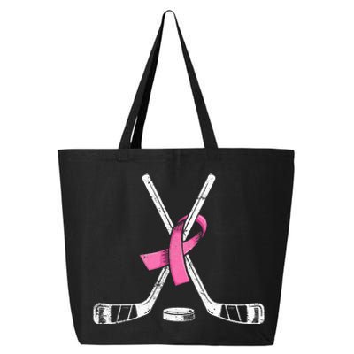 Hockey P.I.N.K Ribbon Breast Cancer Awareness 25L Jumbo Tote