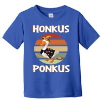 Honkus Ponkus Retro Funny Halloween Duck Goose Costume Gift Toddler T-Shirt