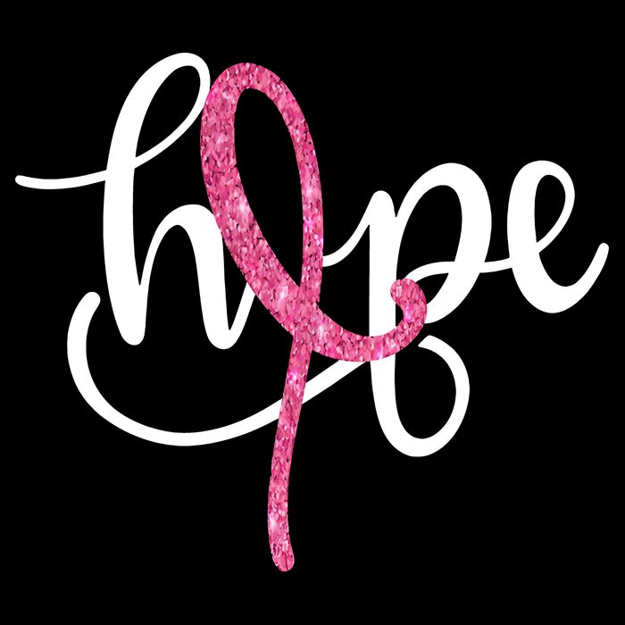 Hope Pink Ribbon Breast Cancer Awareness Month Kids T-Shirt