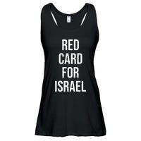 Hampden Park Red Card For Israel Ladies Essential Flowy Tank