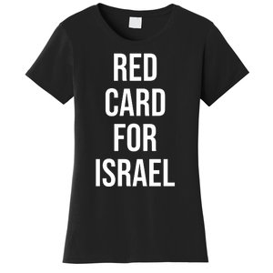 Hampden Park Red Card For Israel Women's T-Shirt