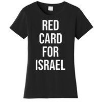 Hampden Park Red Card For Israel Women's T-Shirt