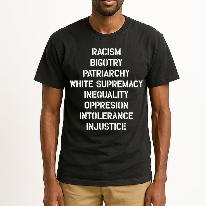 Hasan Piker Racism Bigotry Patriarchy White Supremacy Inequality Oppression Into Tall T-Shirt
