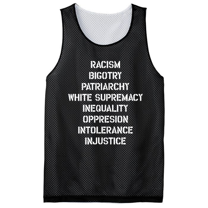 Hasan Piker Racism Bigotry Patriarchy White Supremacy Inequality Oppression Into Mesh Reversible Basketball Jersey Tank