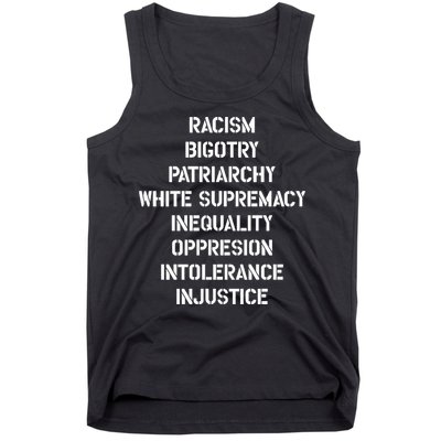 Hasan Piker Racism Bigotry Patriarchy White Supremacy Inequality Oppression Into Tank Top
