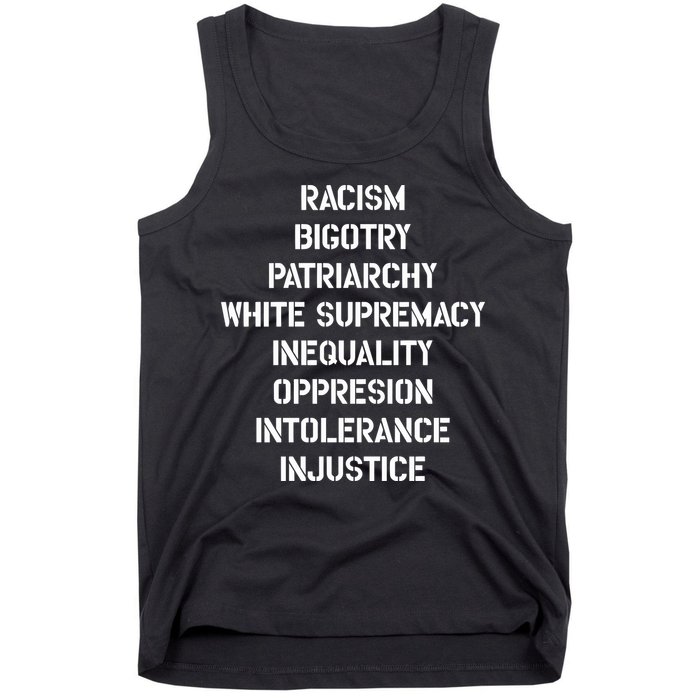 Hasan Piker Racism Bigotry Patriarchy White Supremacy Inequality Oppression Into Tank Top