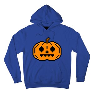 Halloween Pumpkin Retro Gaming Gift Jackolantern Face Gift Hoodie