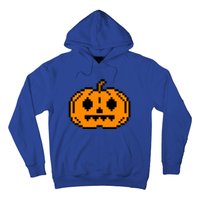 Halloween Pumpkin Retro Gaming Gift Jackolantern Face Gift Hoodie