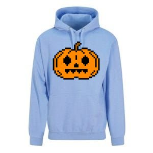 Halloween Pumpkin Retro Gaming Gift Jackolantern Face Gift Unisex Surf Hoodie