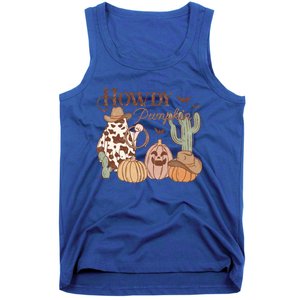 Howdy Pumpkin Rodeo Western Country Southern Halloween Gift Tank Top