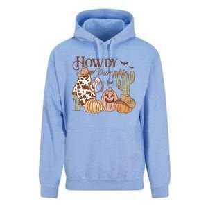 Howdy Pumpkin Rodeo Western Country Southern Halloween Gift Unisex Surf Hoodie