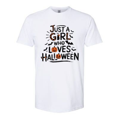 Halloween Pumpkin S Women Cute Autumn Softstyle® CVC T-Shirt