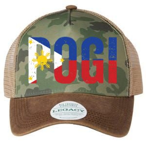 Hilarious Pogi Statet In Philippine Flag Design Idea Gift Legacy Tie Dye Trucker Hat