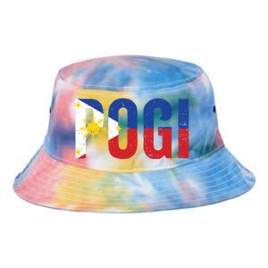 Hilarious Pogi Statet In Philippine Flag Design Idea Gift Tie Dye Newport Bucket Hat