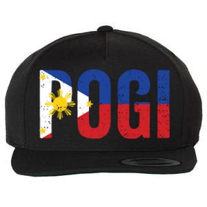 Hilarious Pogi Statet In Philippine Flag Design Idea Gift Wool Snapback Cap