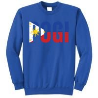 Hilarious Pogi Statet In Philippine Flag Design Idea Gift Sweatshirt