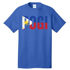 Hilarious Pogi Statet In Philippine Flag Design Idea Gift Tall T-Shirt