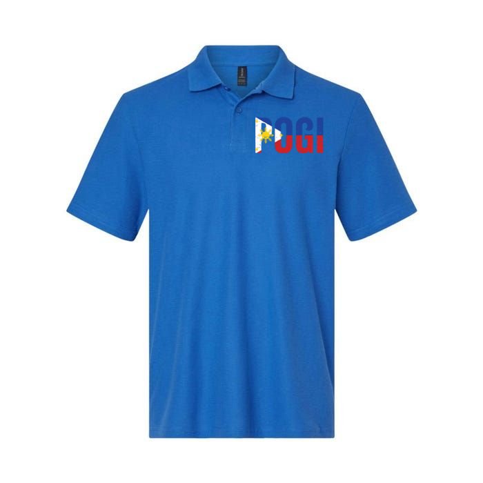 Hilarious Pogi Statet In Philippine Flag Design Idea Gift Softstyle Adult Sport Polo