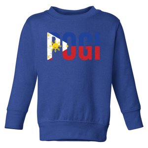 Hilarious Pogi Statet In Philippine Flag Design Idea Gift Toddler Sweatshirt