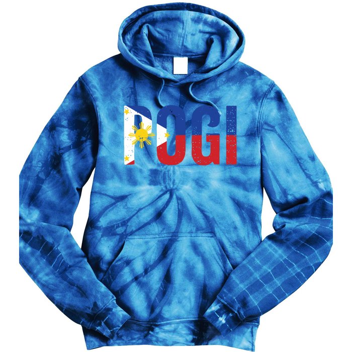 Hilarious Pogi Statet In Philippine Flag Design Idea Gift Tie Dye Hoodie