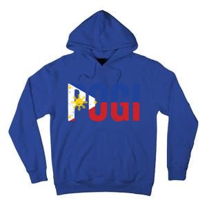 Hilarious Pogi Statet In Philippine Flag Design Idea Gift Tall Hoodie