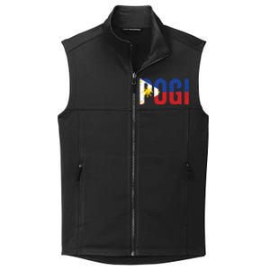 Hilarious Pogi Statet In Philippine Flag Design Idea Gift Collective Smooth Fleece Vest