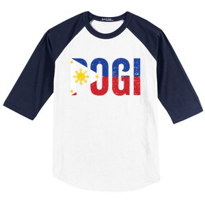 Hilarious Pogi Statet In Philippine Flag Design Idea Gift Baseball Sleeve Shirt