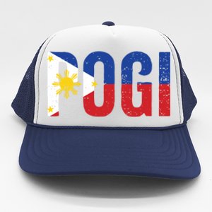 Hilarious Pogi Statet In Philippine Flag Design Idea Gift Trucker Hat