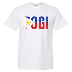 Hilarious Pogi Statet In Philippine Flag Design Idea Gift Garment-Dyed Heavyweight T-Shirt