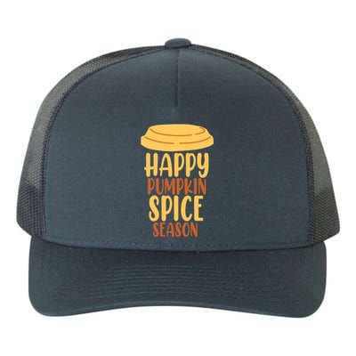 Happy Pumpkin Spice Season Coffee Lover Yupoong Adult 5-Panel Trucker Hat