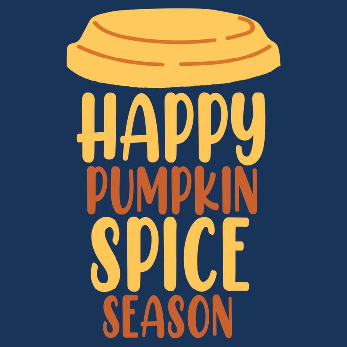 Happy Pumpkin Spice Season Coffee Lover Apron