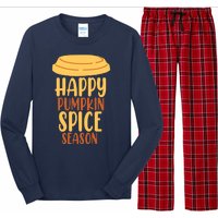 Happy Pumpkin Spice Season Coffee Lover Long Sleeve Pajama Set