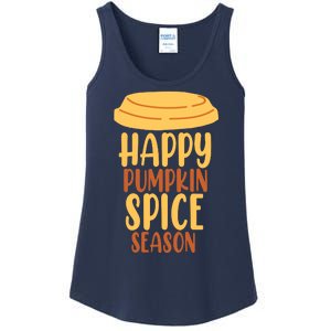 Happy Pumpkin Spice Season Coffee Lover Ladies Essential Tank