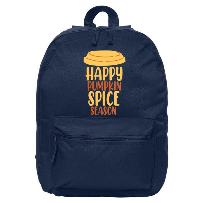 Happy Pumpkin Spice Season Coffee Lover 16 in Basic Backpack