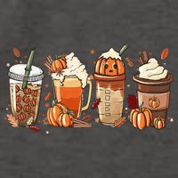 Halloween Pumpkin Spice Coffee Lover Vector Backpack