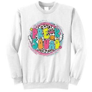 Hello Preschool Squad Preschool First Day Preschool PreK Teacher Sweatshirt