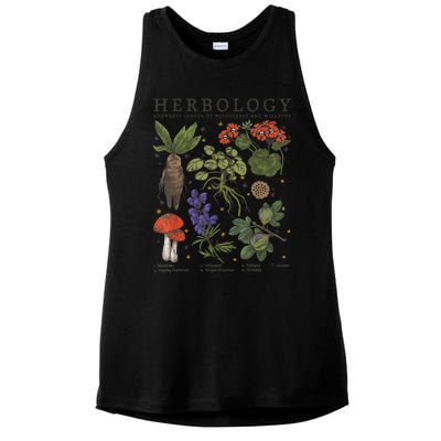 Herbology Plants Short Sleeve Ladies PosiCharge Tri-Blend Wicking Tank