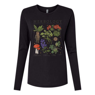 Herbology Plants Short Sleeve Womens Cotton Relaxed Long Sleeve T-Shirt