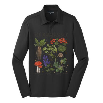 Herbology Plants Short Sleeve Silk Touch Performance Long Sleeve Polo