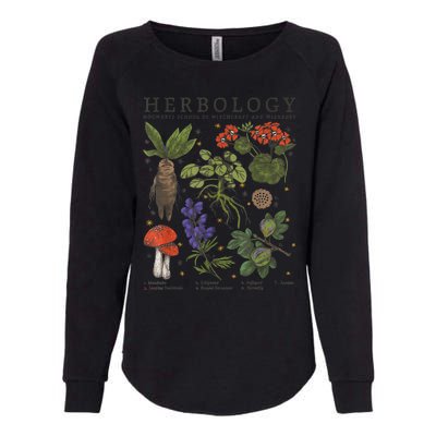 Herbology Plants Short Sleeve Womens California Wash Sweatshirt