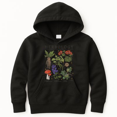 Herbology Plants Short Sleeve Kids Hoodie