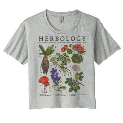 Herbology Plants Short Sleeve Women's Crop Top Tee