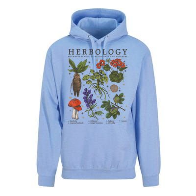 Herbology Plants Short Sleeve Unisex Surf Hoodie