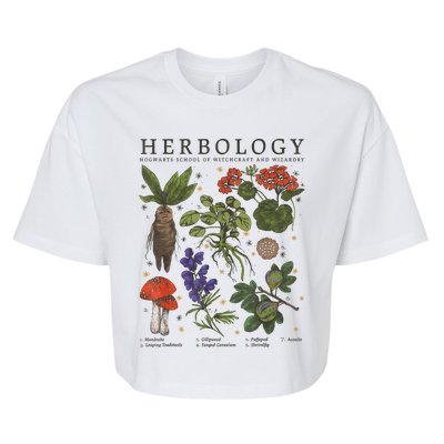 Herbology Plants Short Sleeve Bella+Canvas Jersey Crop Tee