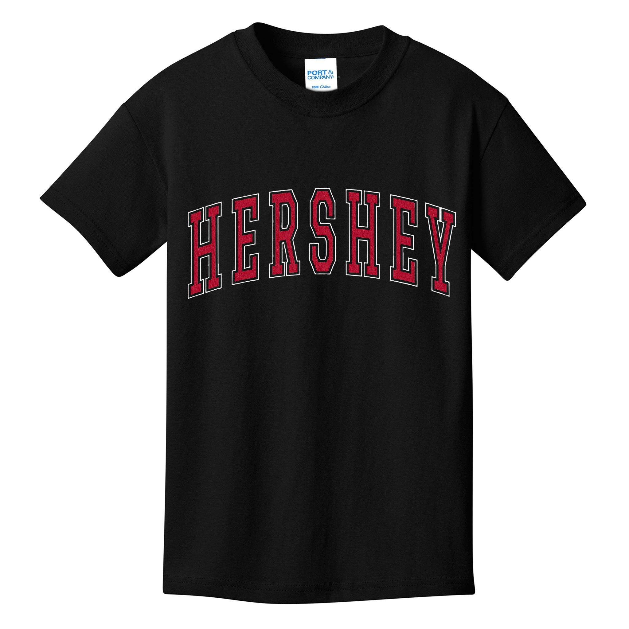 Hershey Pennsylvania Souvenir College Style Red Text Kids T-Shirt